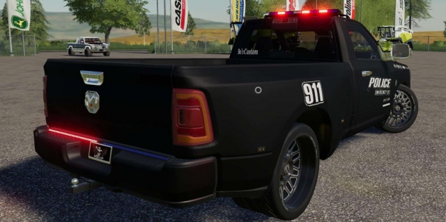 FS19 Dodge Hell Truck Police Edition v1 1