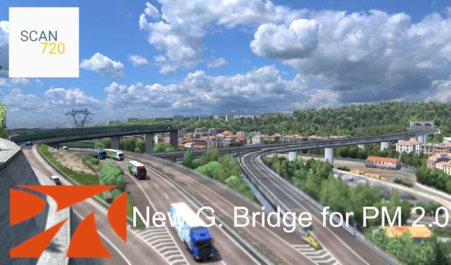 new genova bridge for promods 2 0 addon 1 37 x 1