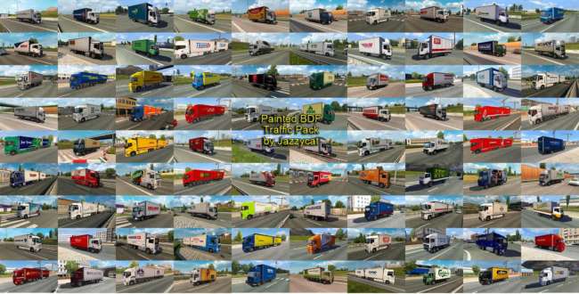 painted bdf traffic pack by jazzycat v7 9 1