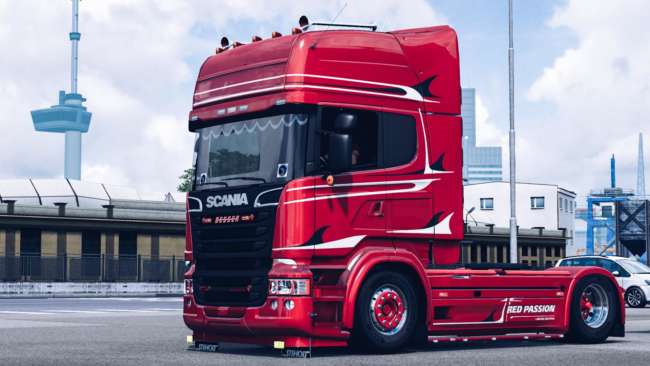 scania red passion skin 1 37 1