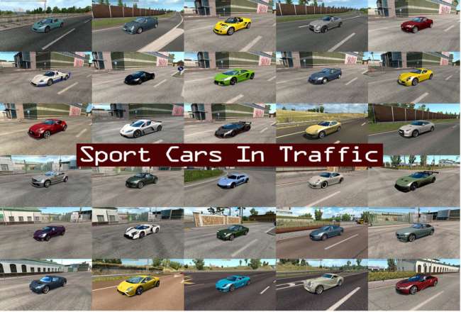 sport cars traffic pack ats by trafficmaniac v6 4 1