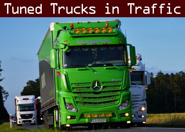 tuned truck traffic pack by trafficmaniac v2.3 ets2 1