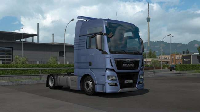 low deck chassis addon for scs man tgx e6 v1 0 1 35 1 38 1