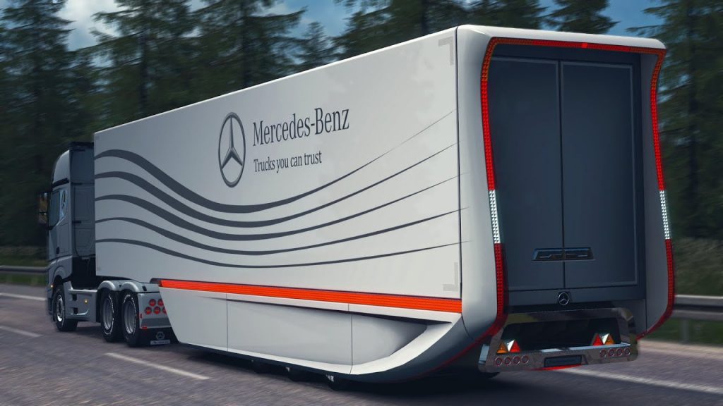 mercedes aerodynamic trailer 1 2 0 C5ZE8