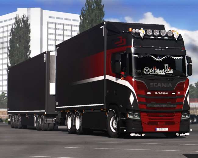 paintable old school skin for scania tandem 1 0 1