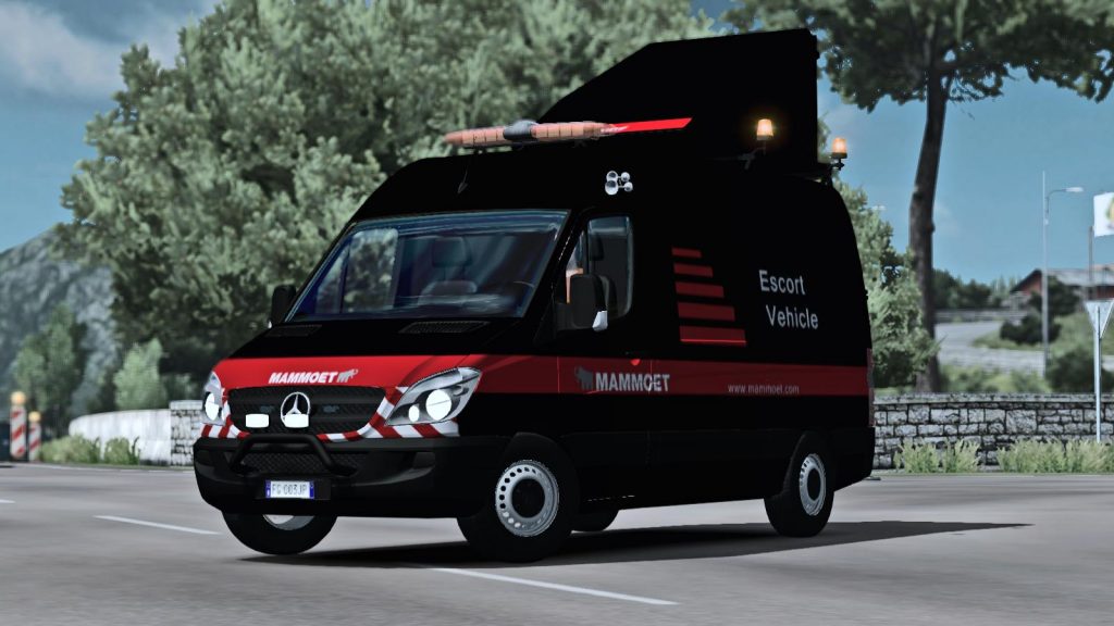 pilot and escort mod for ets2 mb sprinter and ford f150 v2 1 79DS3