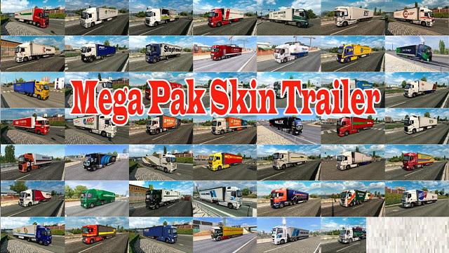 mega trailer skin pack by olek v1.0 ets2 1